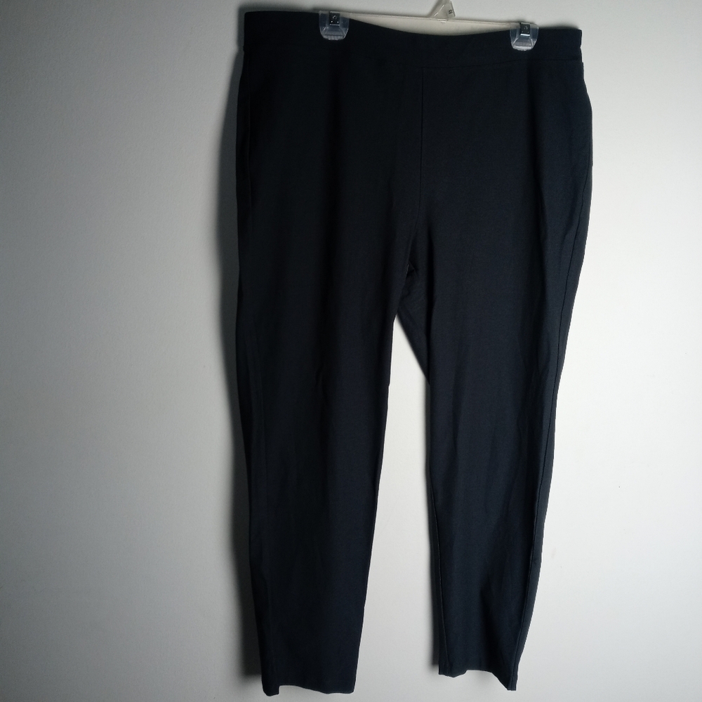 Eileen Fisher Slim Ankle Pant Size XL